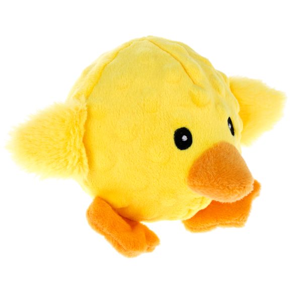 TIAKI rubberen bal kip voor honden 18x17x11,5cm