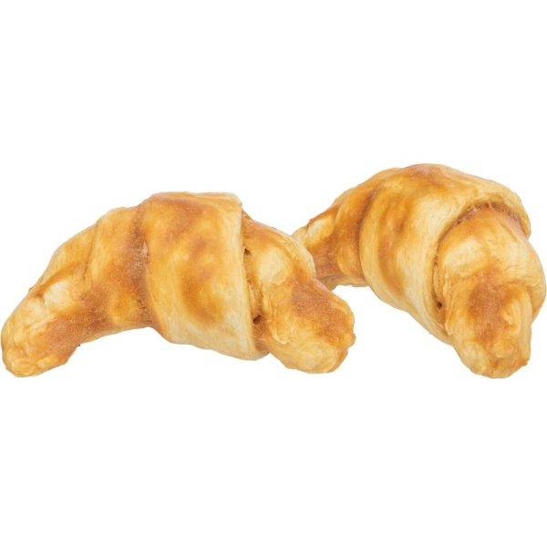 6st, ca.8cm, 480g Trixie collageen croissants met kip hondensnacks