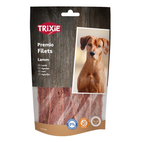 Voordeelpakket: 3x80g Trixie Premio Filets Lam hondensnacks