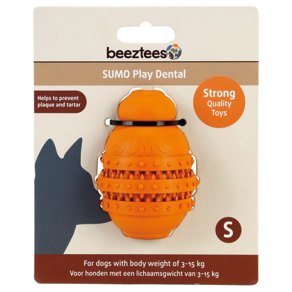 beeztees hondenspeeltje Sumo Play Dental Gr. S hond
