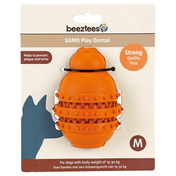 beeztees hondenspeeltje Sumo Play Dental Gr. M Hond