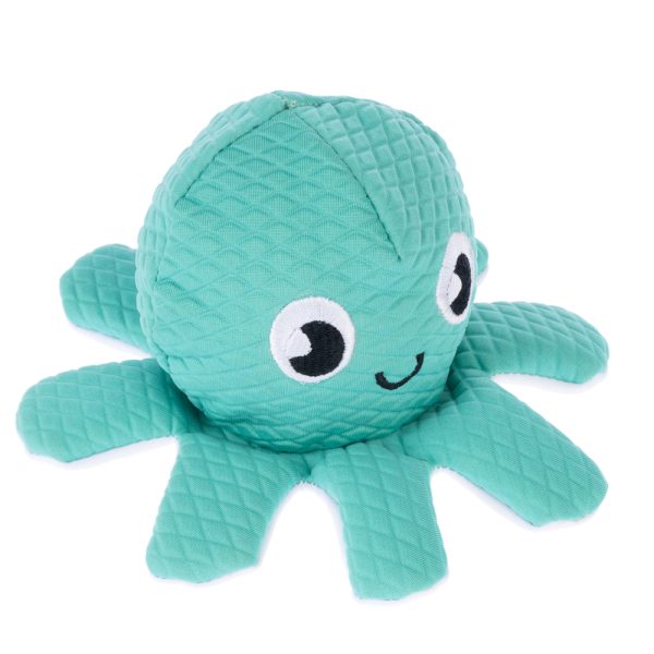 TIAKI knuffel octopus voor honden Ø9.5x16.5cm