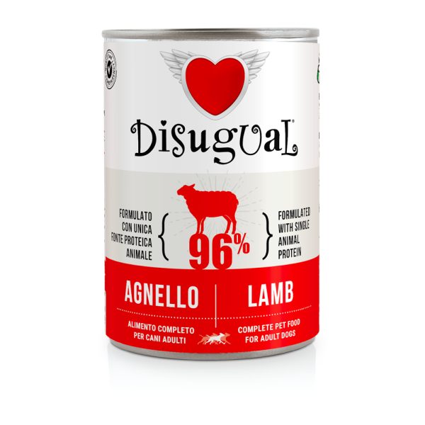6x400g Disugual Adult lam natvoer voor honden