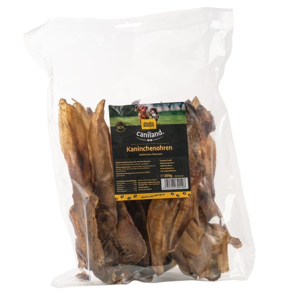 3x200g Konijnenoren Canibit Hondensnacks