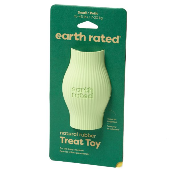 Earth Rated Treat Toy van natuurlijk rubber Kleine hond