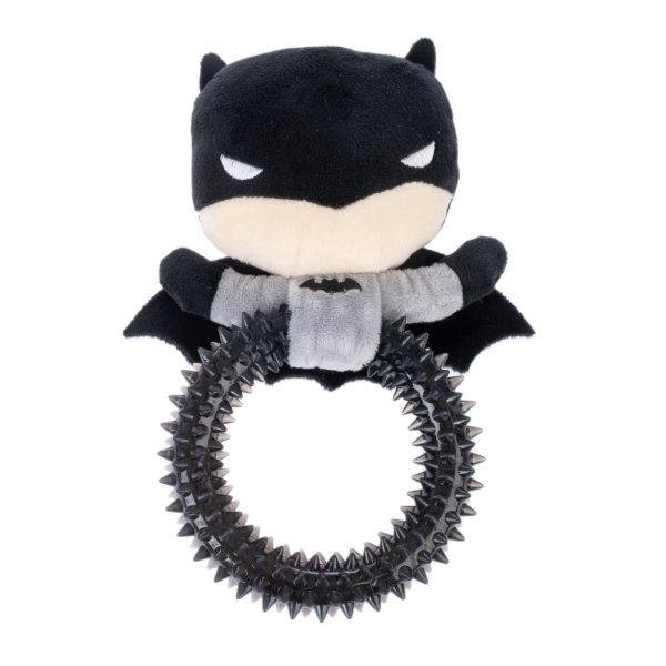 Warner Bros™ DC hondenspeeltje Batman met ring ca. l 19 x b 14 x h 5 cm