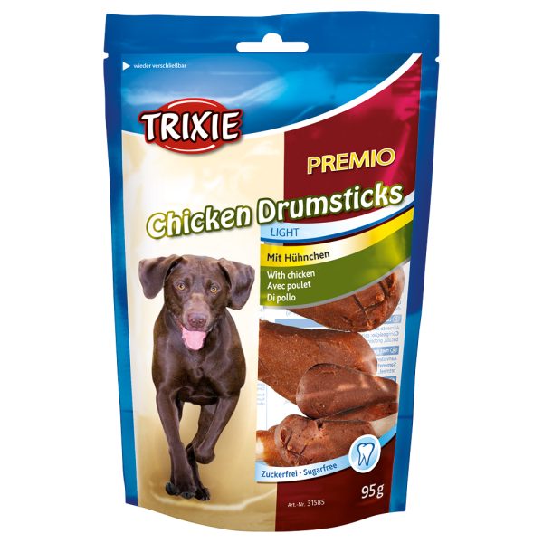 570g Premio Chicken Drumsticks Light 6 x 5 stuks Trixie Hondensnacks