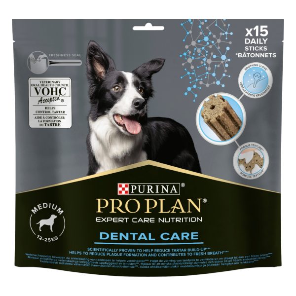 345g PURINA PRO PLAN Dental Care Medium Hondensnacks
