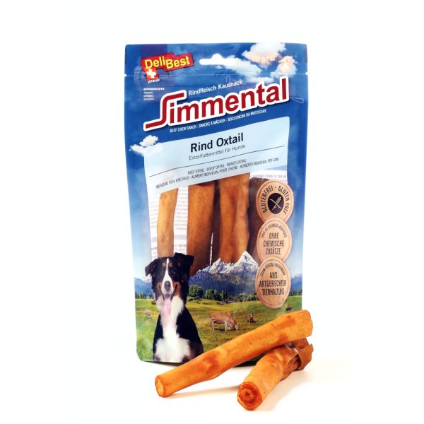 200g DeliBest Simmental Rund Ossenstaart hondensnacks