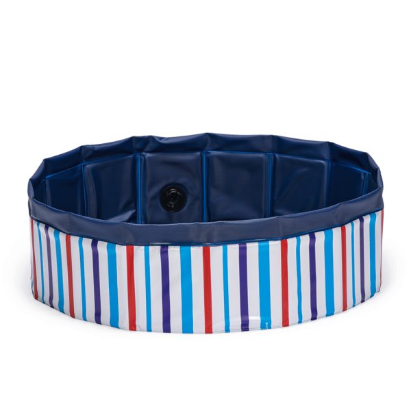 Beeztees hondenzwembad Doggy Dip, blauw Maat M:Ø120x30cm hond