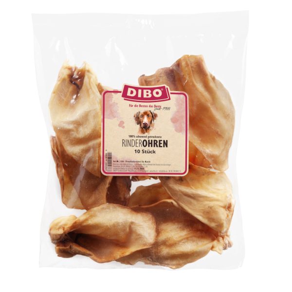 250g DIBO runderoren (10 stuks) hondensnacks