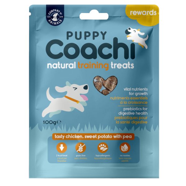 100g Coachi puppy training snack kip hondensnacks