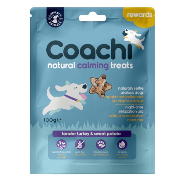 100g Coachi Natuurlijke Kalmerend Treats hondensnacks