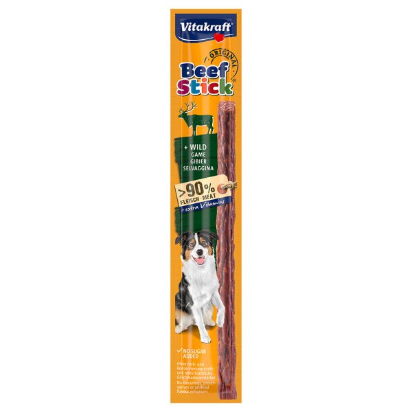25x12g Beef-Stick® Wild Vitakraft Hondensnacks