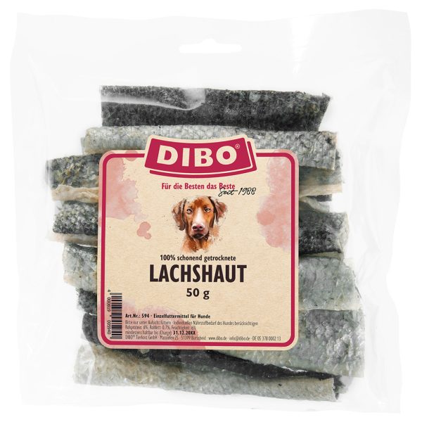 50g Dibo Zalmhuid Hondensnacks
