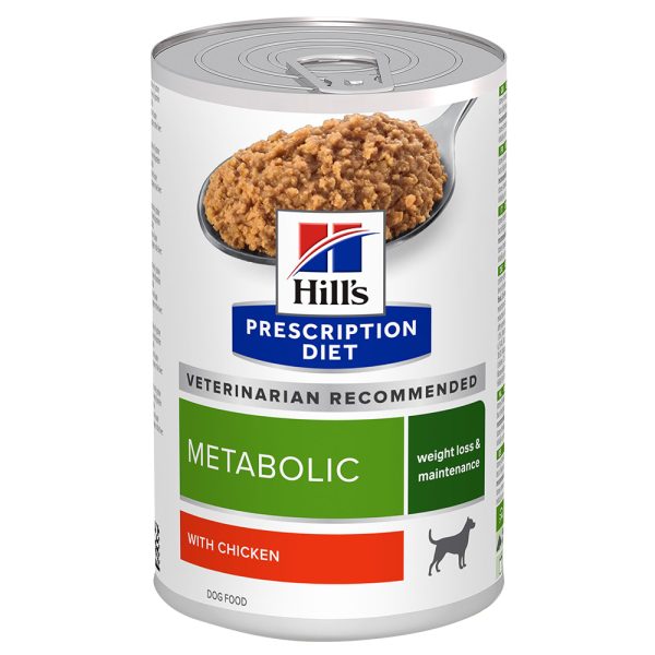 12x370g Metabolic Kip Hill's Prescription Diet Hondenvoer