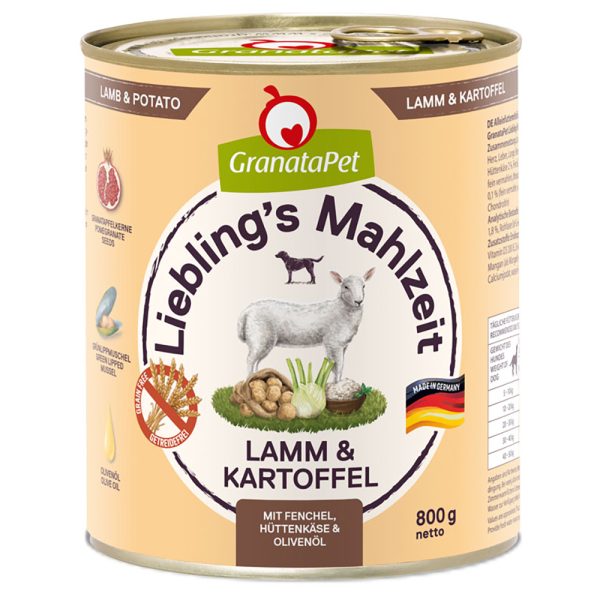 6 x 800 g GranataPet Lievelingsmaaltijd