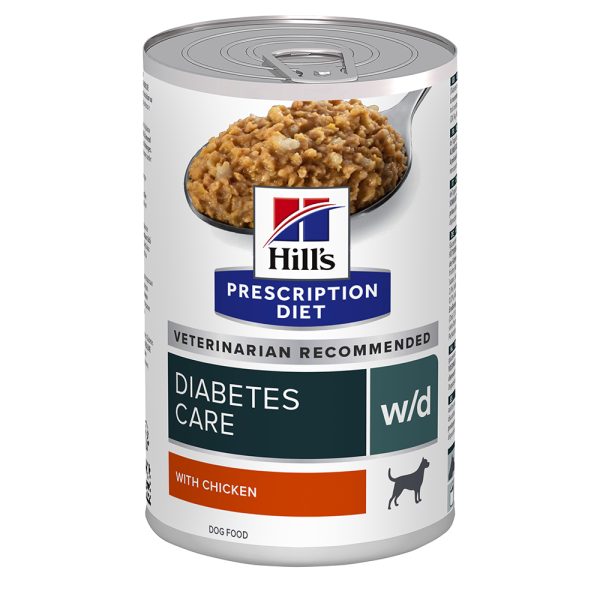 Hill´s Prescription Diet Canine w/d Diabetes Care Hondenvoer met Kip - 12 x 370 g