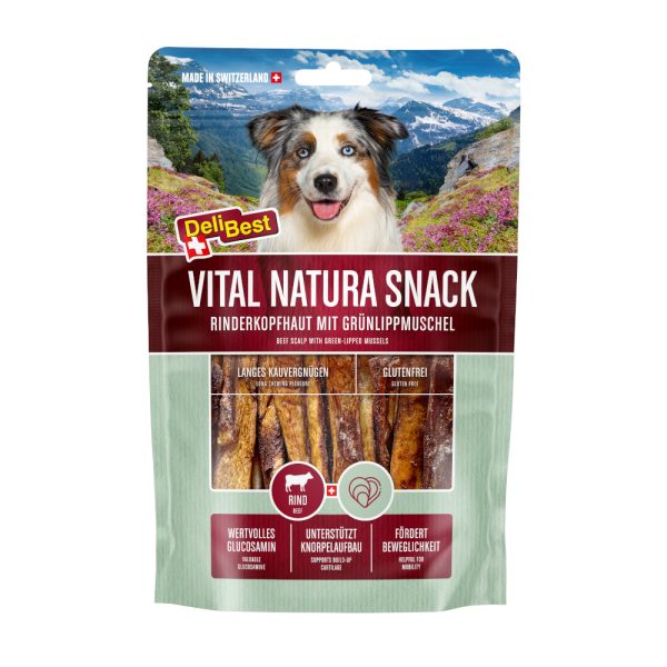 4x200g Vital Natura Groenlipmossel DeliBest Hondensnacks