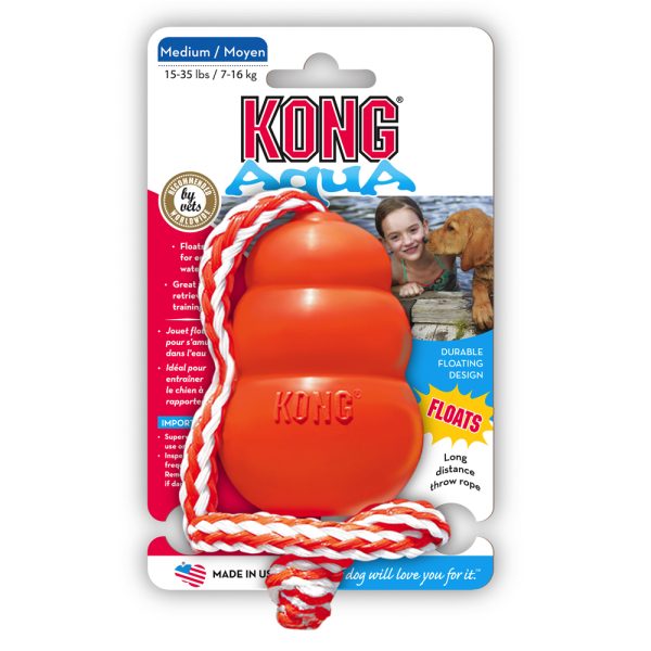 2 stuks KONG Aqua Maat M Waterspeeltje Hondenspeelgoed