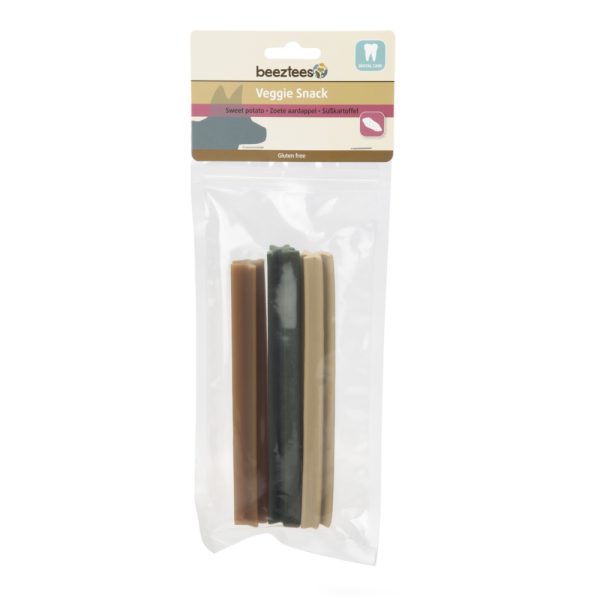 3x3 stuks Beeztees Veggie Staaf Mix à 18 cm Hondensnacks
