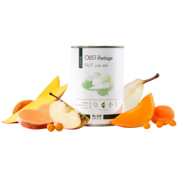 alsa-nature SIMPLE Fruit-bijlage, 375 g, Aantal: 6 x 375 g