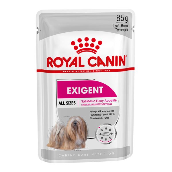 12x85g Exigent Royal Canin Care Nutrition Hondenvoer