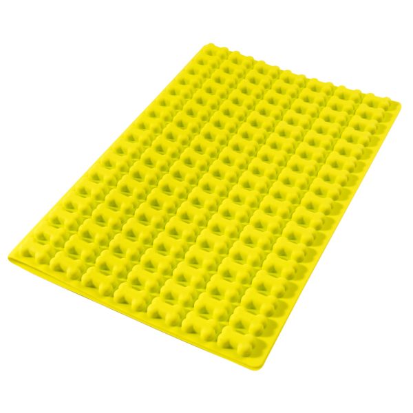 TRIXIE Hondenkoekjes-bakmat Siliconen, geel