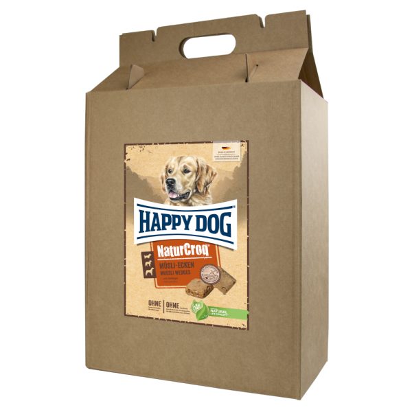 5kg Happy Dog NaturCroq Muesli-koekjes met Gevogelte Hondensnacks