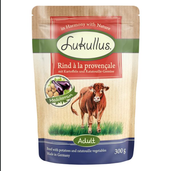 Lukullus Naturkost Verhoudzakjes - Rund a la provencale (graanvrij)