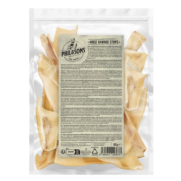 Phil & Sons Paardenhuidstrips - 3 x 150 g