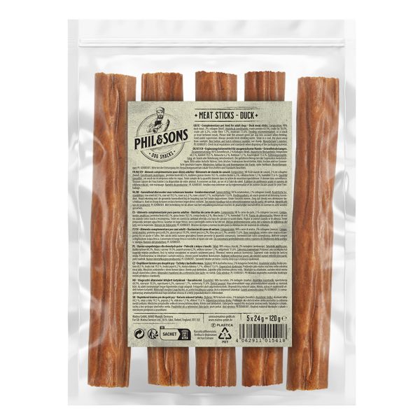 3x5 Phil & Sons Eendenvleessticks Hond