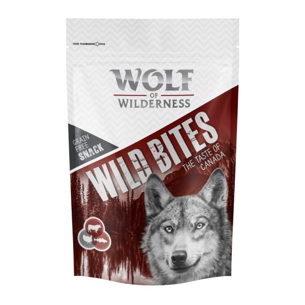 Wolf of Wilderness Snack - Wild Bites 180 g graanvrij The Taste Of Canada