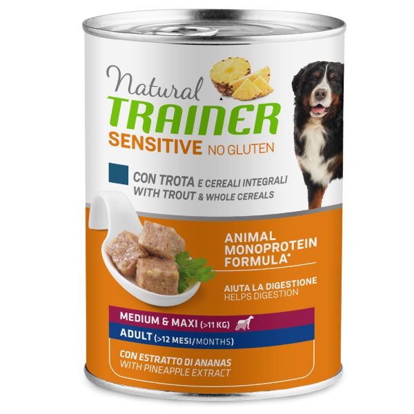 400g met Forel & Volkoren Sensitive Trainer Natuurlijk Umido Honden