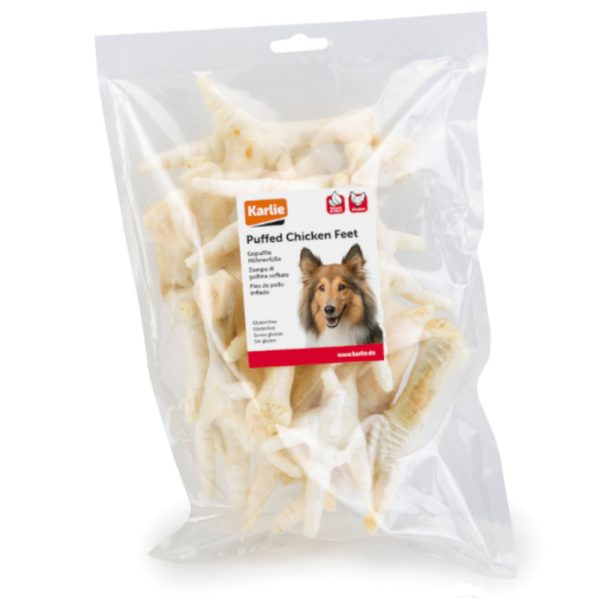 3x200g Kippenpoten gepoft Karlie Hondensnacks