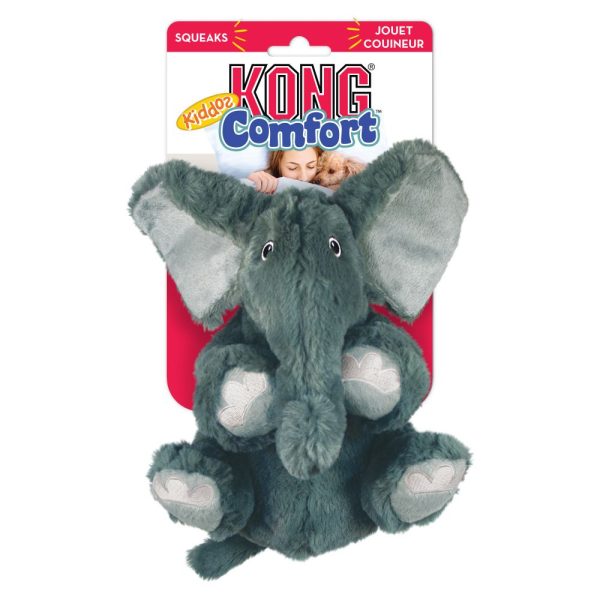 KONG Comfort Kiddos Elephant XS L10xB13xH15cm Hondenspeelgoed