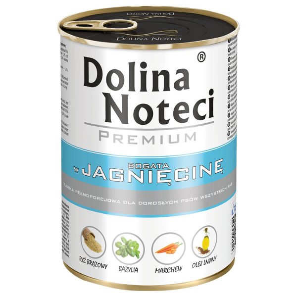 24x400g Dolina Noteci Premium Lam hondenvoer nat