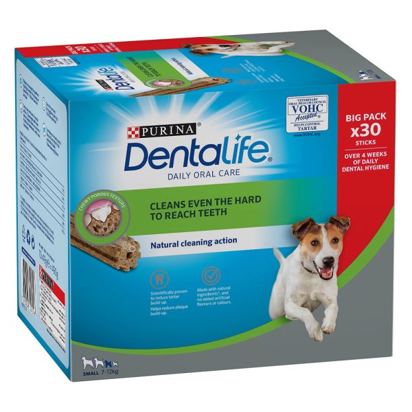 30 stuks voor kleine honden Purina Dentalife Tandverzorgingssnacks