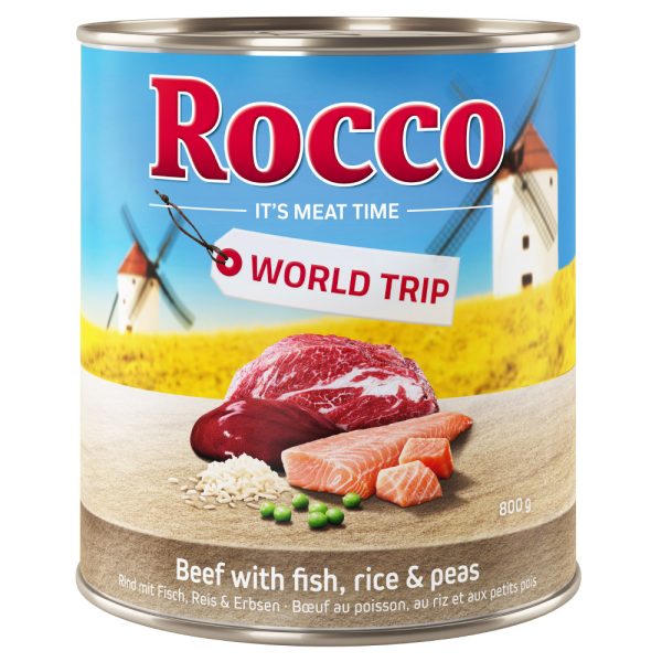 Rocco World Trip Spanje Hondenvoer - 6 x 800 g
