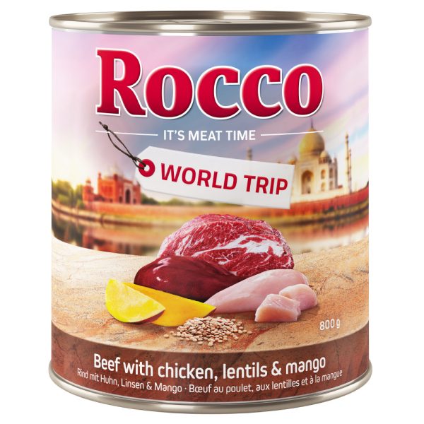 24x800g India World Trip Rocco Hondenvoer