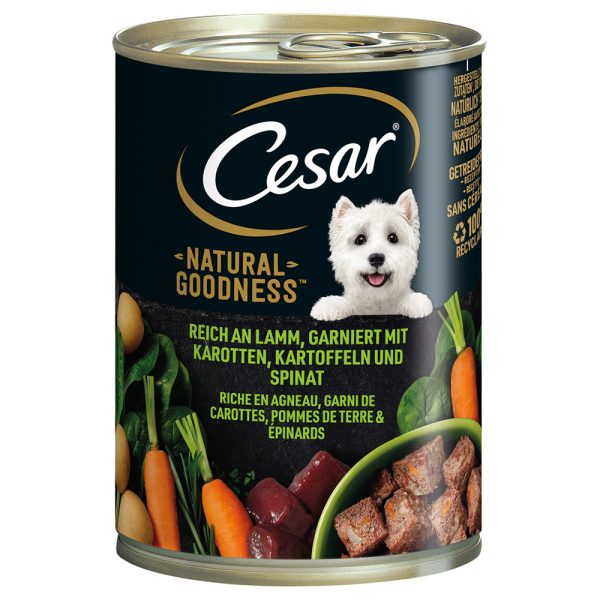 Cesar Natural Goodness Multipack - Lam (24 x 400 g)