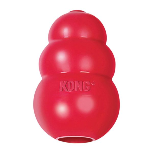 Maat XXL KONG Classic Rood ca. 15cm Hondenspeelgoed
