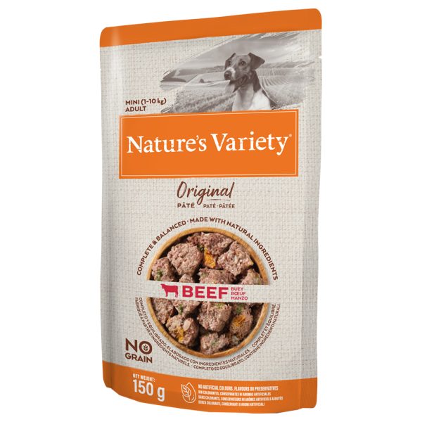 Voordeelpakket Nature's Variety Original Paté No Grain Mini 16 x 150 g - Rund 16 x 150 g