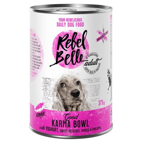 375g Adult Good Karma Bowl Vegetarisch Rebel Belle Hondenvoer