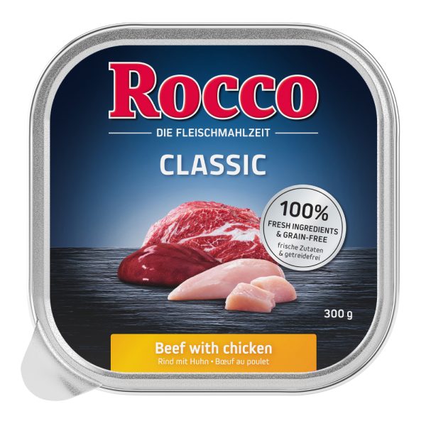 27x300g Rund met Kip Rocco Classic Hondenvoer