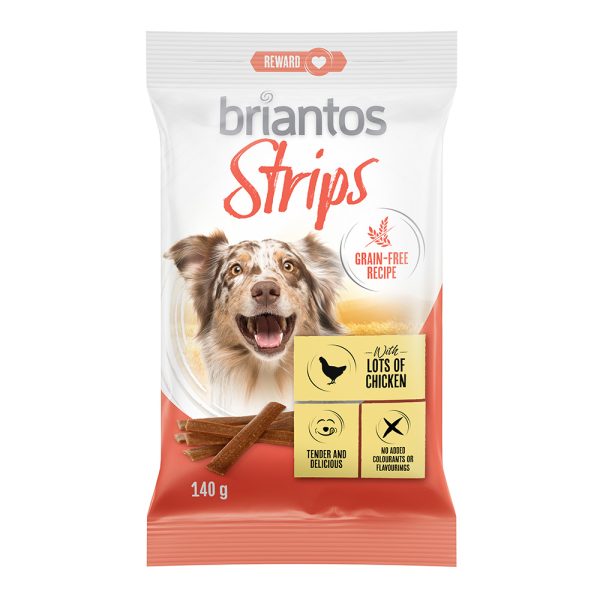 Briantos Strips Kip Graanvrij - 2 x 140 g