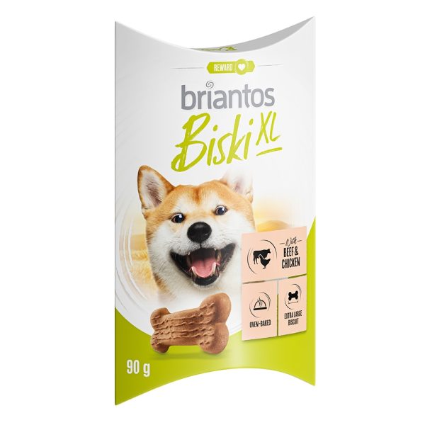 5x90g Briantos Biski XL met Rund en Kip