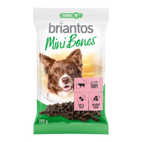 2x200g Briantos Mini Bones Met Pens Hondensnacks