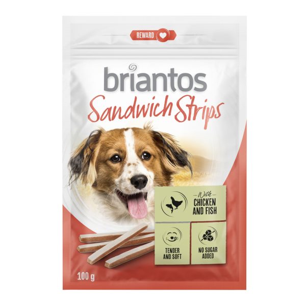Briantos Sandwich Strips voor honden - 100 g