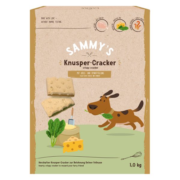 Sammy's Krokante Crackers  - 5 x 1 kg